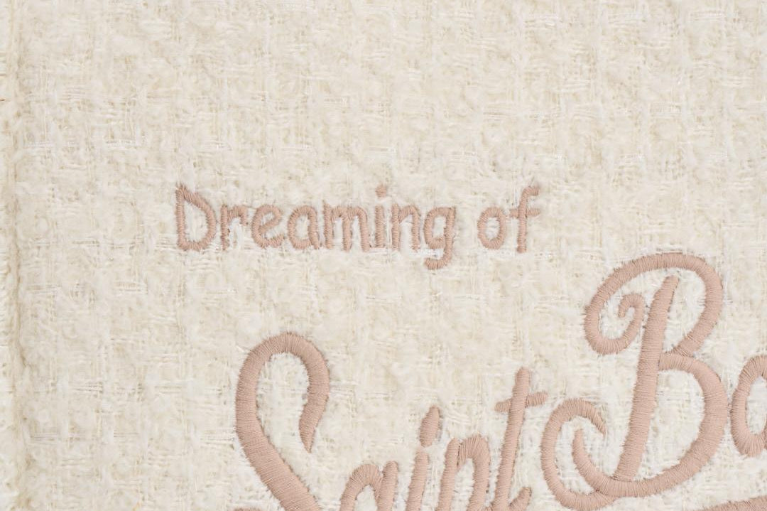 Borsa donna Colette Tweed panna COLETTETWD 10 MC2 SAINT BARTH 