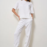 T-shirt donna girocollo bianca 211959114 001 RALPH LAUREN 