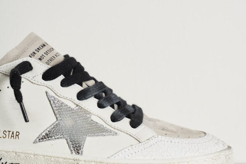 Sneakers "Ball Star" donna in pelle GWF00117 F00612410358 GOLDEN GOOSE 