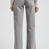 Jeans donna a palazzo in denim grigio 7UG20C66 U71BG 7 for all Mankind 
