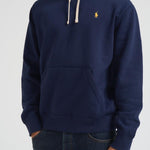 Felpa uomo con cappuccio blu 710P02442 003 RALPH LAUREN 