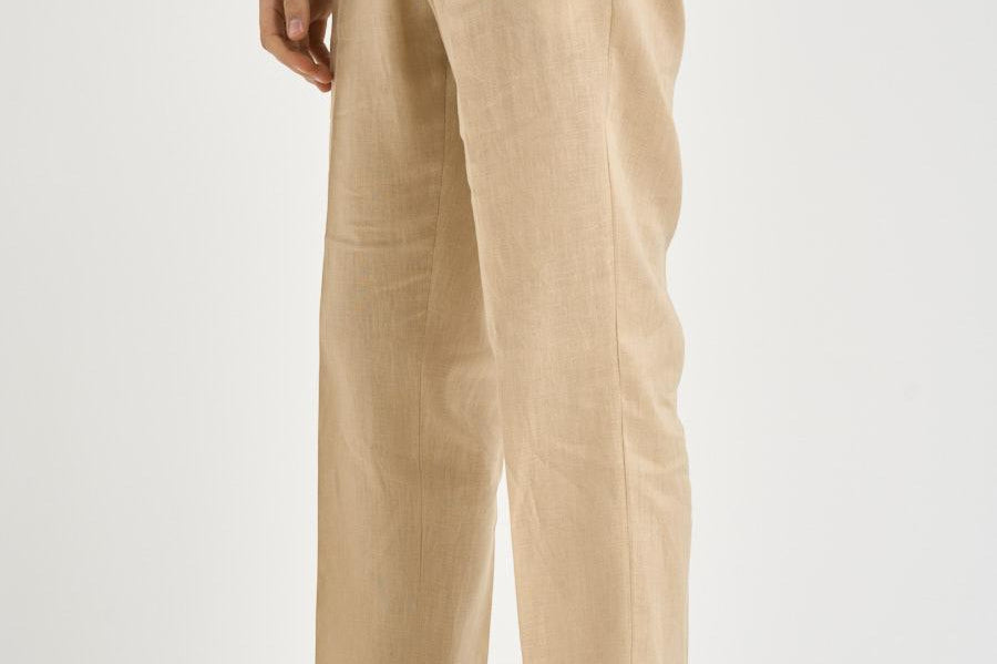 Abito uomo beige in lino MERINI ABS707BEIGE ACCADEMIE TESSILI 