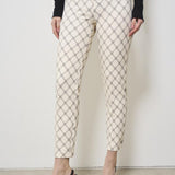Pantalone donna skinny panna PAS71 E84 ELISABETTA FRANCHI 