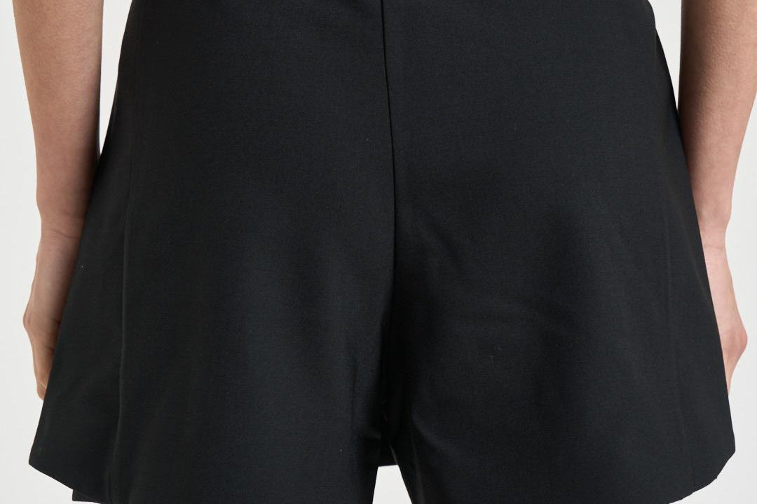 Gonna a pantalone donna nera AMIRA BLA0126S IRO 