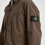Giacca uomo stile camicia marrone 1200005 S0298V007C STONE ISLAND 