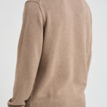 Maglia uomo in cotone beige 710810846 036 RALPH LAUREN 