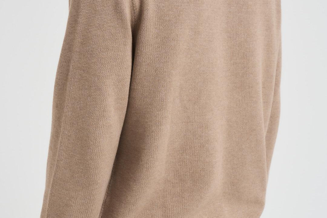 Maglia uomo in cotone beige 710810846 036 RALPH LAUREN 