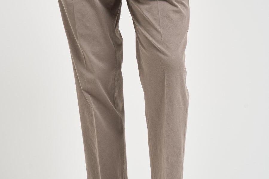 Pantalone uomo gamba dritta tortora ARECHI 108195 SANTANIELLO 