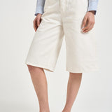 Bermuda donna in denim bianco NEWBECKYBULL44 OFFWHITE HAIKURE 