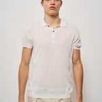 Polo uomo bianca EU526 823C ACCADEMIE TESSILI 