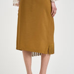 Gonna donna a portafoglio senape 106887 A3AYL25 PINKO 