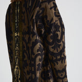 Cappotto lungo Revdox in fantasia nero 12438 516458 PIERRE-LOUIS MASCIA 