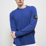 Maglia uomo girocollo blu 5100052 S00B0V1022 STONE ISLAND 