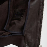 Giubbotto uomo in ecopelle moro ELVIS TANNING06 THE JACK LEATHERS 