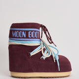 Stivale donna Icon Low Suede Burgundy 1409670 D013BURGUNDY MOON BOOT 