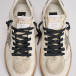 Sneakers donna Ball Star glitter argento GWF00117 F00747212274 GOLDEN GOOSE 