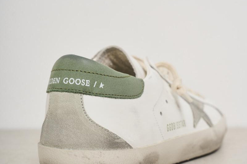 Sneakers uomo Super-Star bianco GMF00102 F00689911726 GOLDEN GOOSE 
