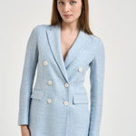 Giacca donna doppiopetto celeste FD3990 1572 CIRCOLO 1901 