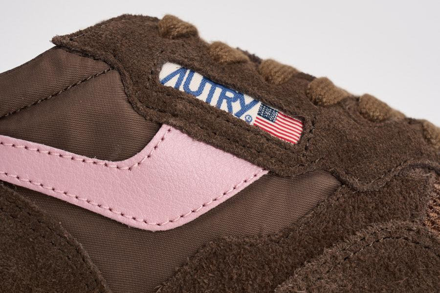Sneakers donna Reelwind in suede marrone WWLW UT12 AUTRY 