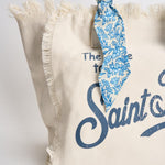 Borsa donna Vanity panna e celeste VANITY 09243L MC2 SAINT BARTH 