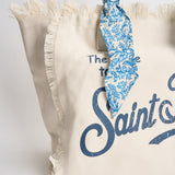 Borsa donna Vanity panna e celeste VANITY 09243L MC2 SAINT BARTH 