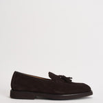Mocassino uomo in suede marrone con nappine 3420 VISONEM23 DOUCAL'S 