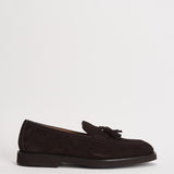 Mocassino uomo in suede marrone con nappine 3420 VISONEM23 DOUCAL'S 