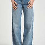 Jeans donna gamba dritta in denim chiaro A317 1885CONCLUSION AGOLDE 