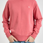 Felpa uomo girocollo rosa 710916689 503 RALPH LAUREN 
