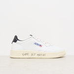 Sneakers uomo Medalist bianca e nera. AULM ML02 AUTRY 