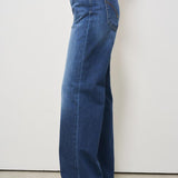 Jeans donna wide-leg denim blu DP427 DS0296800 DONDUP 