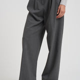 Pantalone sartoriale in lana donna GEM11S37 GRIGIO NINE IN THE MORNING 