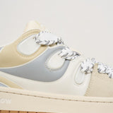 Sneakers donna Olli beige e bianche ASN172. 002/44 BARROW 