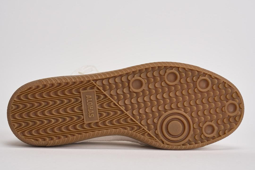 Sneakers donna crochet crema S100823 01 ALOHAS 