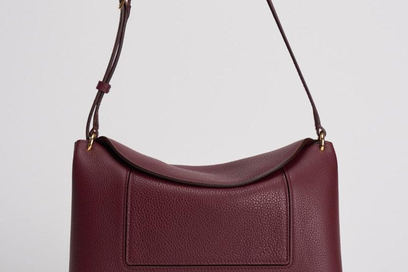 Borsa donna "Penelope" Slouch bordeaux 000148 ACAICRUST WANDLER 
