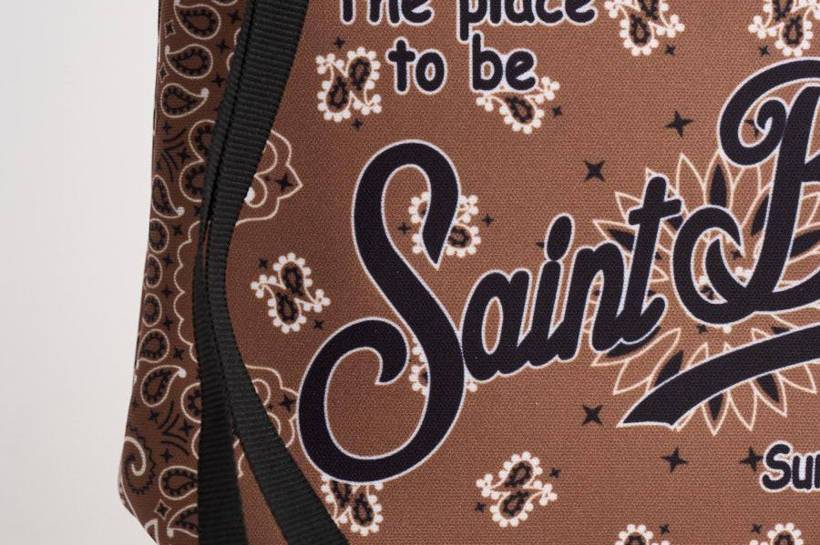 Pochette donna Aline fantasia marrone ALINE 07684L MC2 SAINT BARTH 