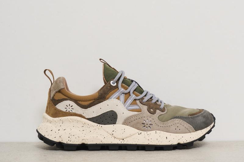 Sneakers uomo Yamano 3 grigio 1E79 GREYONION FLOWER MOUNTAIN 
