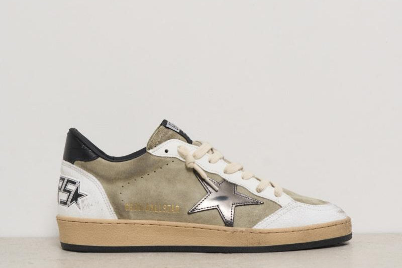 Sneakers uomo Ball Star grigia GMF00117 F00679660570 GOLDEN GOOSE 
