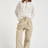 Camicia donna in pizzo bianca HT0817FA D1J05E20WH MARANT ETOILE 