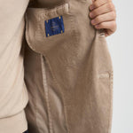 Giacca uomo in velluto fango GL797MF 340612P SANTANIELLO 