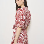 Tuta donna fantasia rossa 332114 TROPICAL FARM RIO GLOBAL 