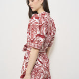 Tuta donna fantasia rossa 332114 TROPICAL FARM RIO GLOBAL 