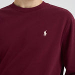 Felpa girocollo uomo bordeaux 710916689 032 RALPH LAUREN 