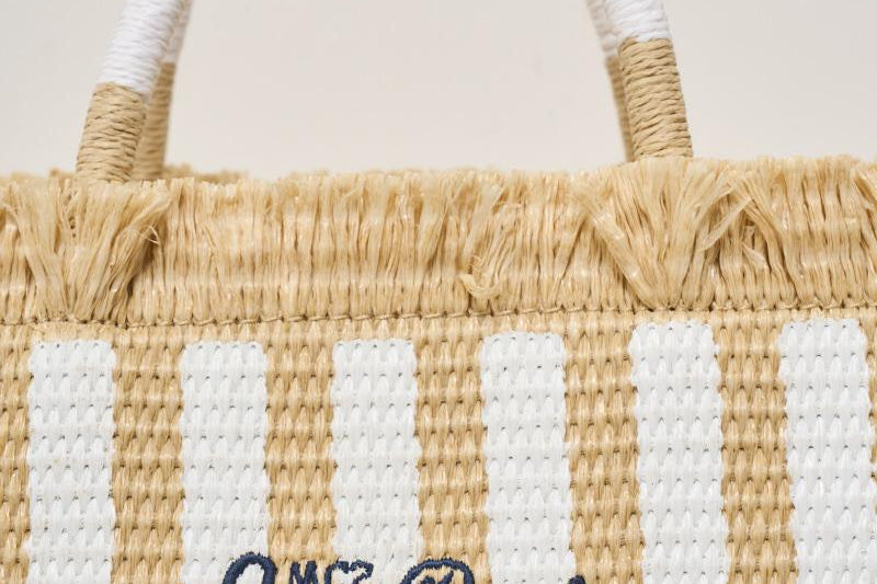 Borsa donna Colette in rafia a righe COLETTESTR 04474H MC2 SAINT BARTH 