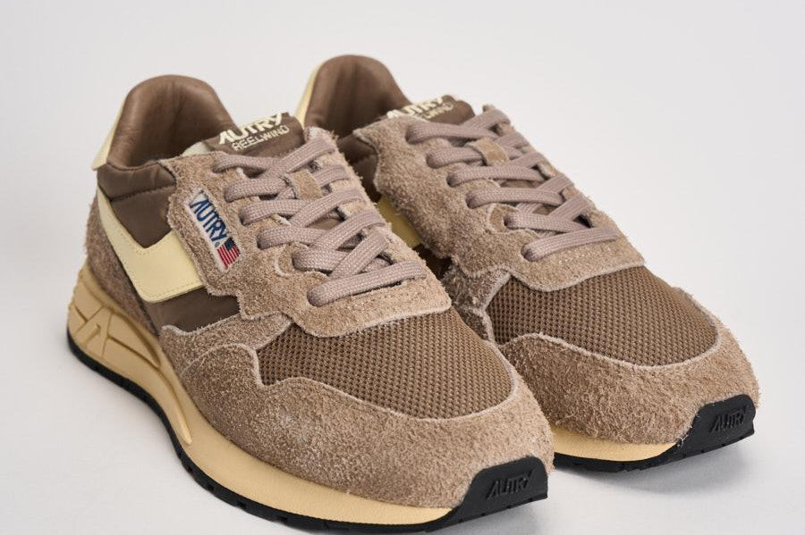 Sneakers uomo reelwind low marrone WWLM UT43 AUTRY 