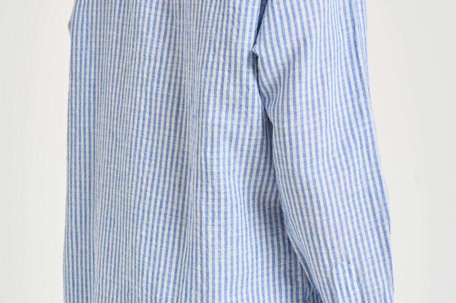 Camicia uomo celeste in misto lino e cotone 710B16700 001 RALPH LAUREN 