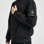 Giacca uomo con cappuccio nera 4100118 S0A22V0029 STONE ISLAND 