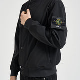 Giacca uomo con cappuccio nera 4100118 S0A22V0029 STONE ISLAND 