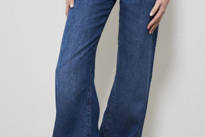 Jeans donna Amber in denim scuro DP619 DF0266IO7800 DONDUP 