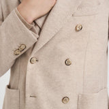 Giacca uomo doppiopetto beige 2813 557013 L.B.M. 